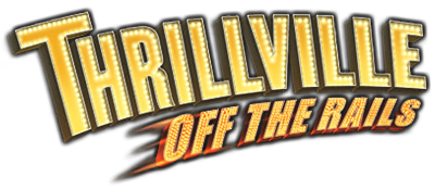 Thrillville Off The Rails title screen for Nintendo DS